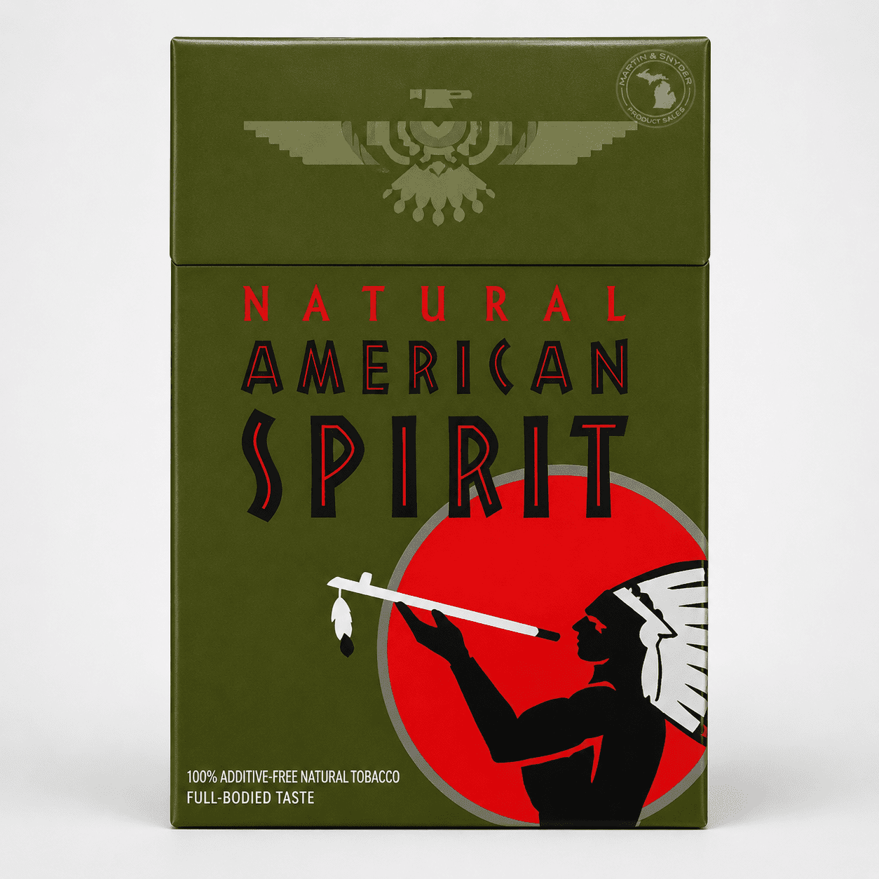 american spirit cigarettes green Dark Menthol Kings Box 20 ct., 10 pk American Spirit Cigarettes Menthol Light