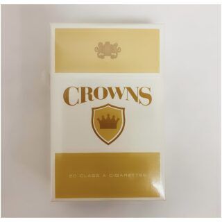 how much is a carton of crown cigarettes Crowns CROWNS 100'S BLUE BOX -