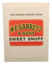 W E GARRETT SWEET SNUFF 12 CT