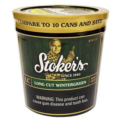 stokers wintergreen tobacco Stoker's Proud American Long Cut Cans Stokers Long Cut Wintergreen (6oz)