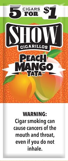 SHOW 5/$1.00 TATA PEACH/MANGO 15 CT