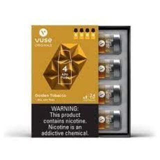 vuse pods 4 pack golden tobacco Alto Tobacco, 2.4% Vuse Alto Golden Tobacco Pods