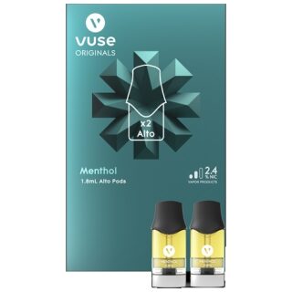 2 pack 5 menthol vuse pods VUSE ALTO PODS 2 POD 5% MENTHOL