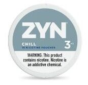ZYN NICOTINE POUCH CHILL 3MG 5/15CT