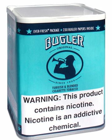 BUGLER CAN 6OZ BLUE