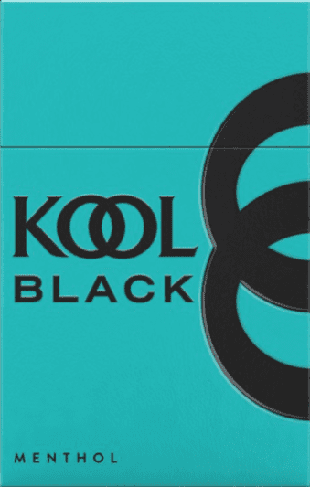 KOOL BLACK MENTHOL KING