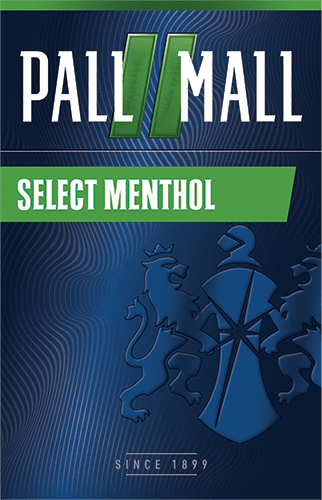 PALL MALL SELECT MENTHOL KING