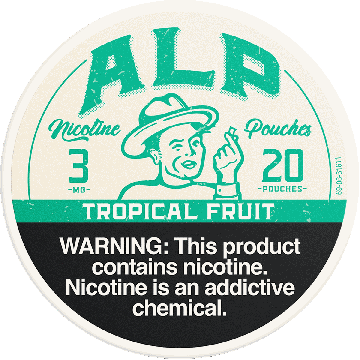 ALP NICOTINE POUCH TROPICAL FRUIT 3MG 5CT
