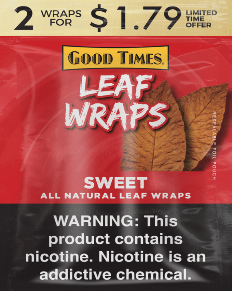 GOODTIME 2/$1.79 LEAF WRAP SWEET – Martin & Snyder Product Sales