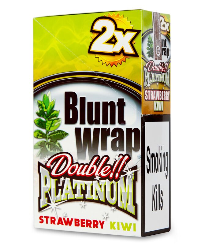 BLUNT WRAP PLATINUM STRAWBERRY/KIWI