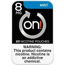 ON! NICOTINE POUCH MINT 8MG/5CT