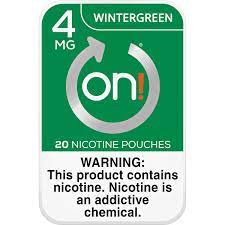 ON! NICOTINE POUCH WTRGREEN 4MG/5CT