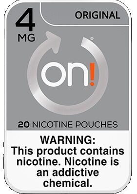ON! NICOTINE POUCH ORIGINAL 4MG/5CT