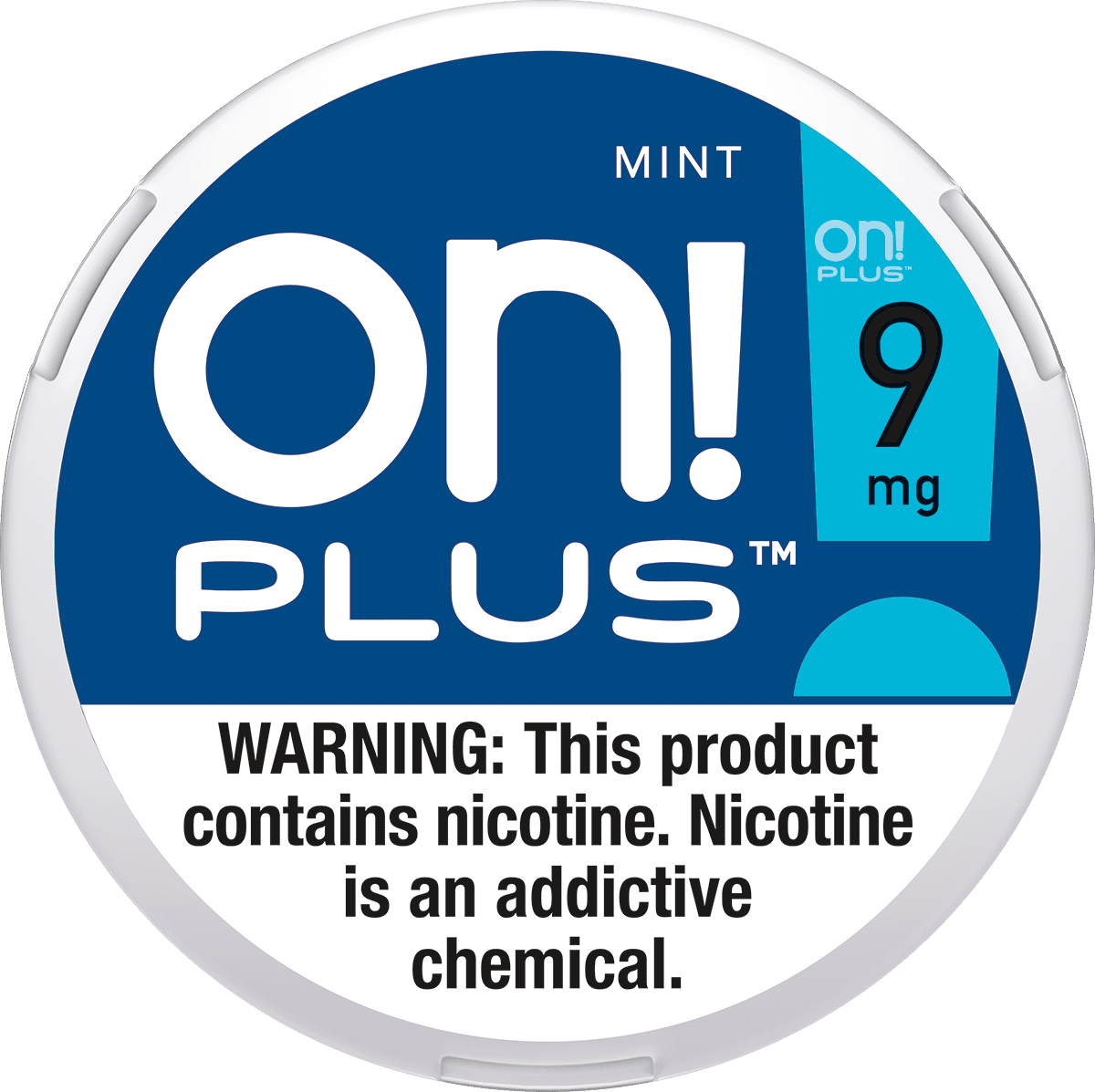 ON! PLUS POUCH MINT 9MG/5CT