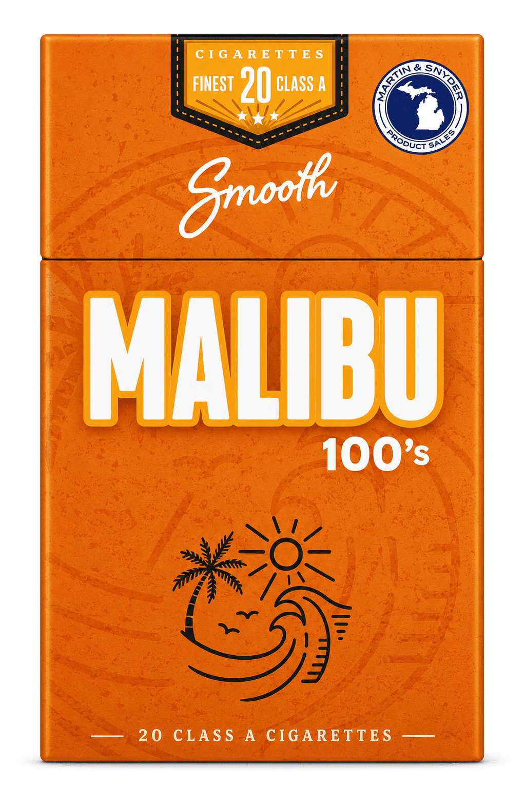 MALIBU 100'S GOLD SMOOTH