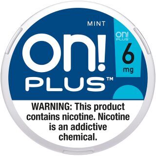 ON! PLUS POUCH MINT 6MG/5CT