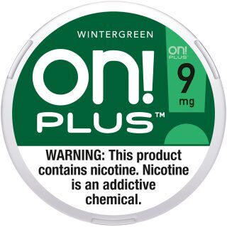 ON! PLUS POUCH WINTERGREEN 9MG/5CT
