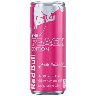 RED BULL * 8OZ SUMMER WHITE PEACH