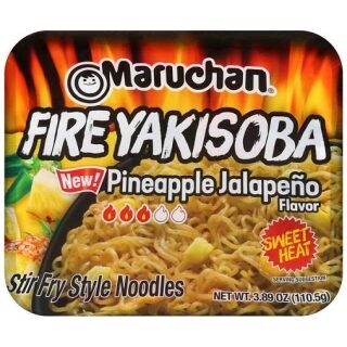 NISSIN * YAKISOBA PINEAPPLE JALAPENO 8 CT