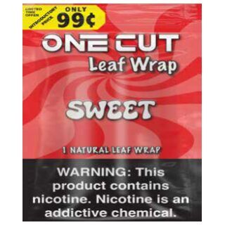 ONE CUT LEAF WRAP .99¢ SWEET 20CT