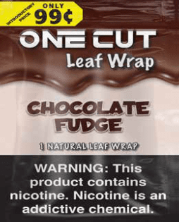 ONE CUT LEAF WRAP .99¢ CHOCOLATE FUDGE 20CT