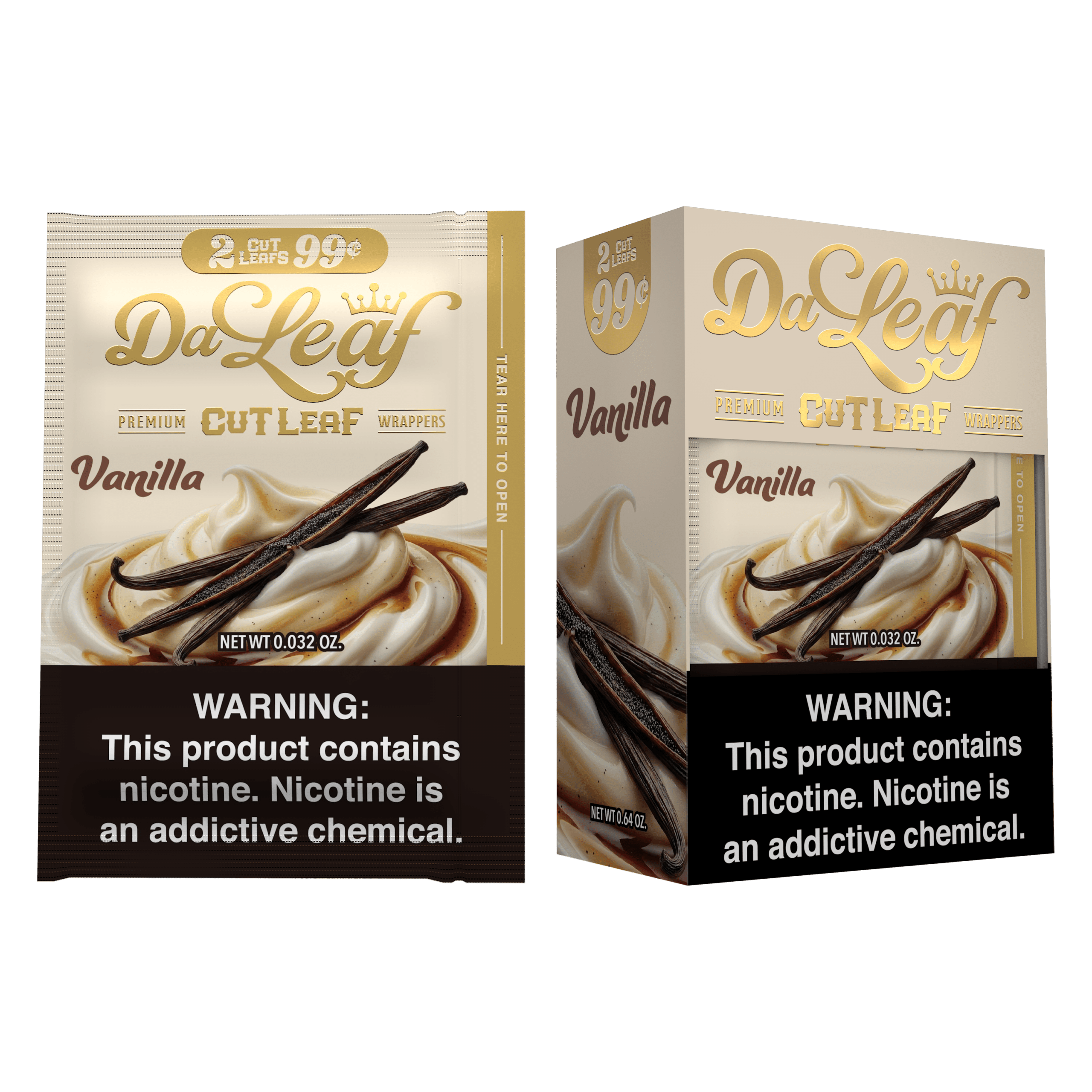DA LEAF 2/99¢ VANILLA 20CT