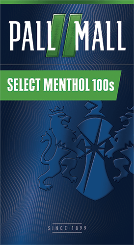 PALL MALL SELECT MENTHOL 100