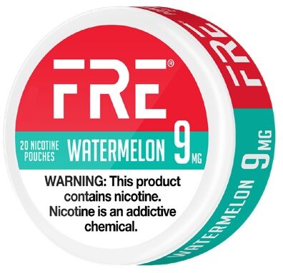 FRE NICOTINE POUCH WATERMELON 9MG 5/20CT