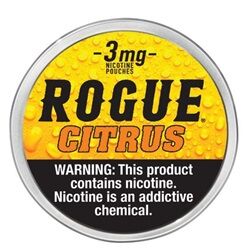 ROGUE POUCH CITRUS 3MG 5/20CT