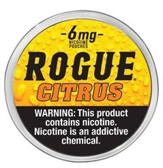 ROGUE POUCH CITRUS 6MG 5/20CT
