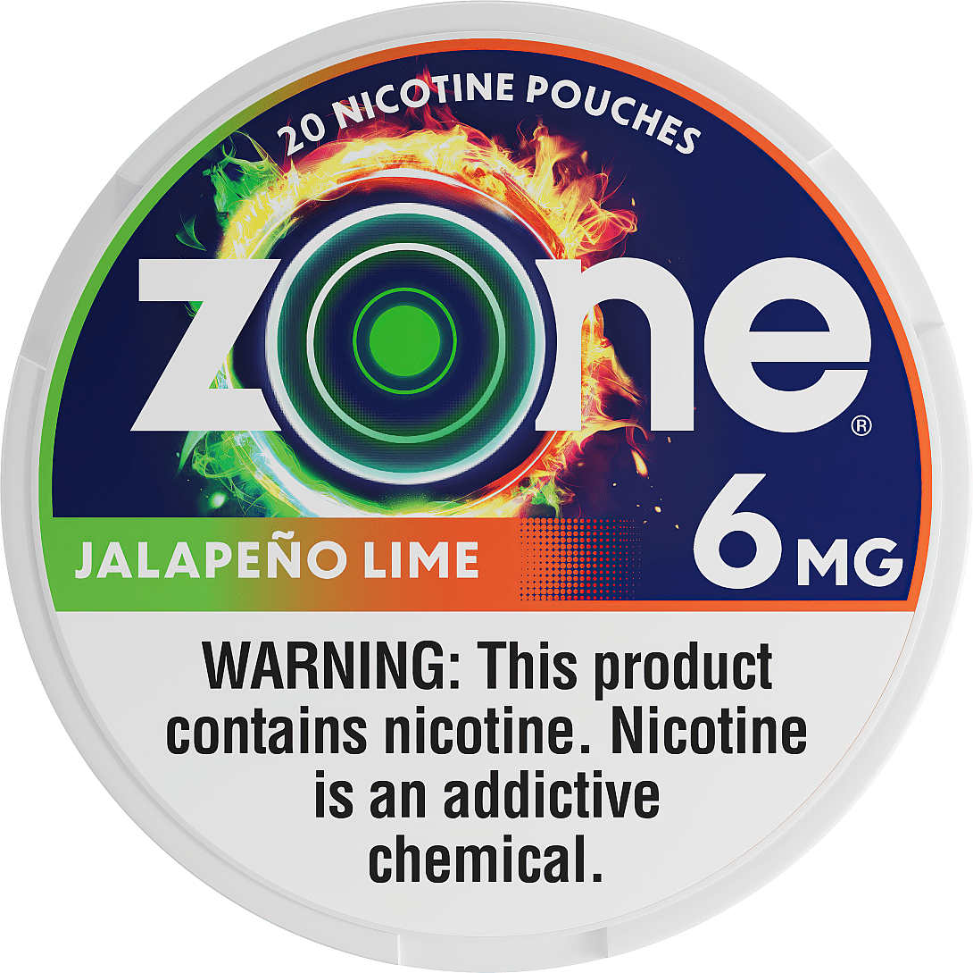 ZONE NICOTINE POUCH JALAPENO LIME 9MG 5/20CT