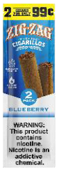 ZIG ZAG PREMIUM 2/99¢ BLUEBERRY 15CT